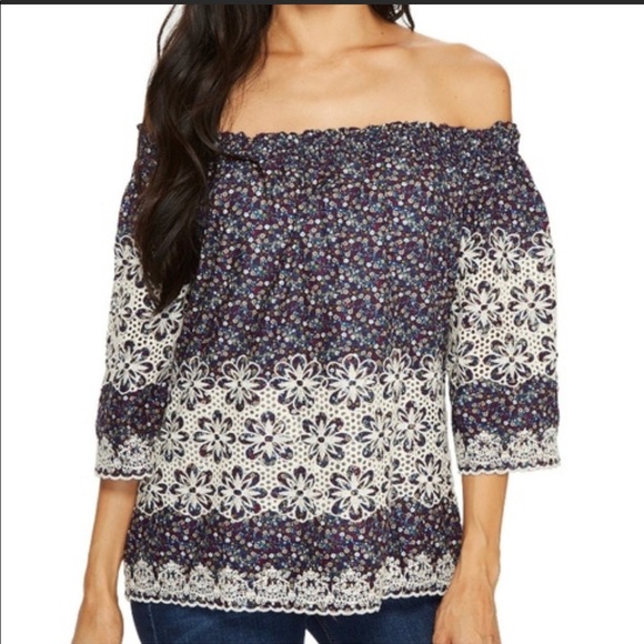 Kut from the Kloth Tops - Kut from the Kloth Off the Shoulder Bobby Blouse